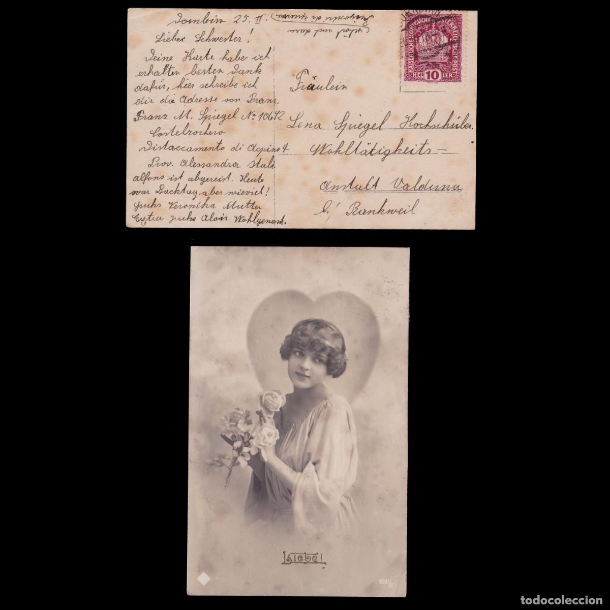 Sellos: OSTERREICH Postal Card .1916.10 HELLER - Foto 1