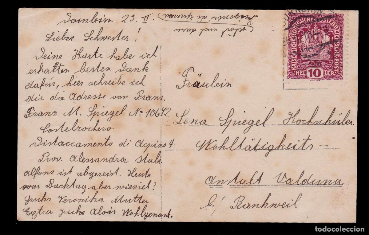 Sellos: OSTERREICH Postal Card .1916.10 HELLER - Foto 2