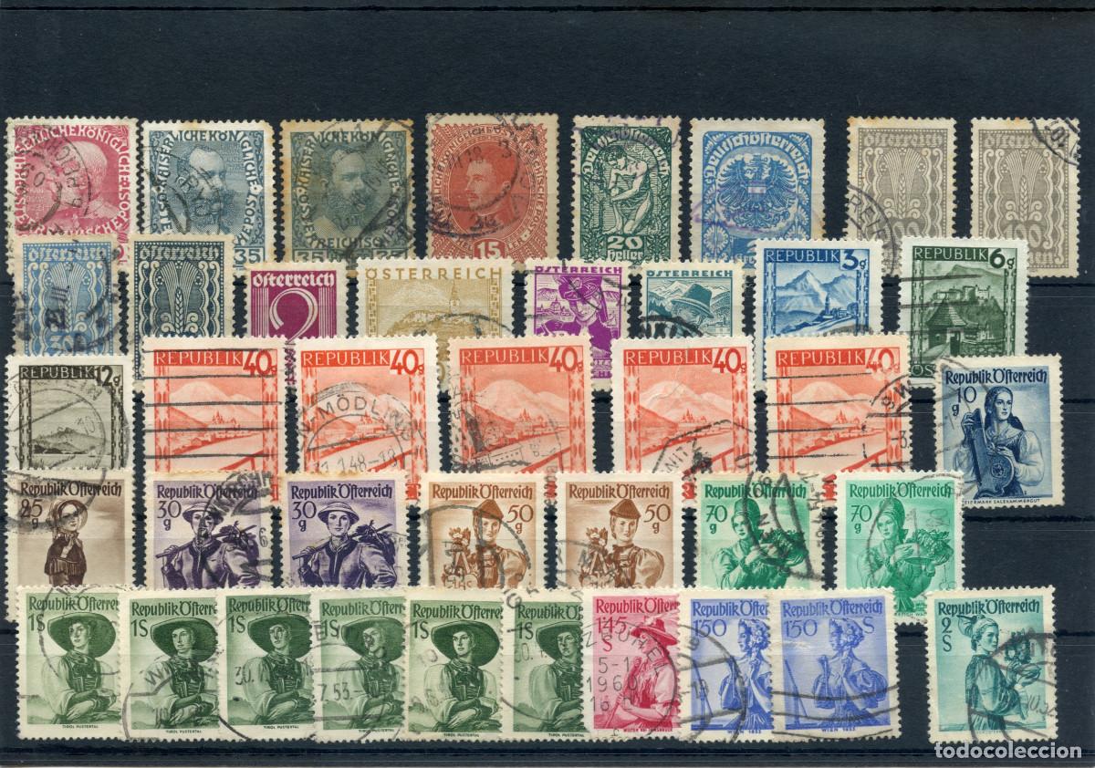 Sellos: LOTE SELLOS AUSTRIA APROX. 120 - Foto 1