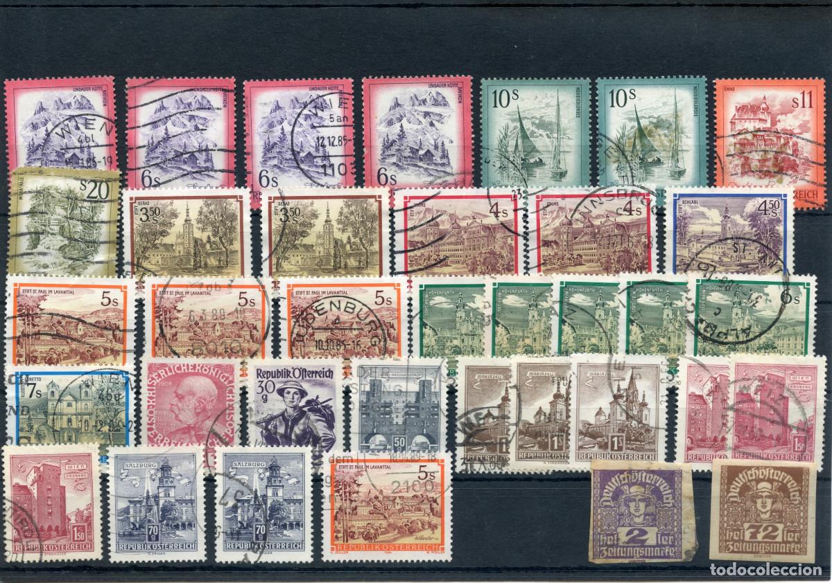 Sellos: LOTE SELLOS AUSTRIA APROX. 120 - Foto 3