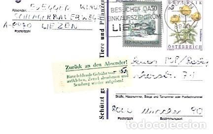 Sellos: Austria & Bilhete Postale, Liezeb a Munchen 1992 (79900) - Foto 1