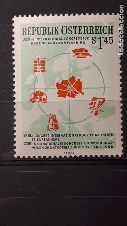Sellos: AUSTRIA. A&ntilde;o 1956 * Yvert.- 860 - Foto 1