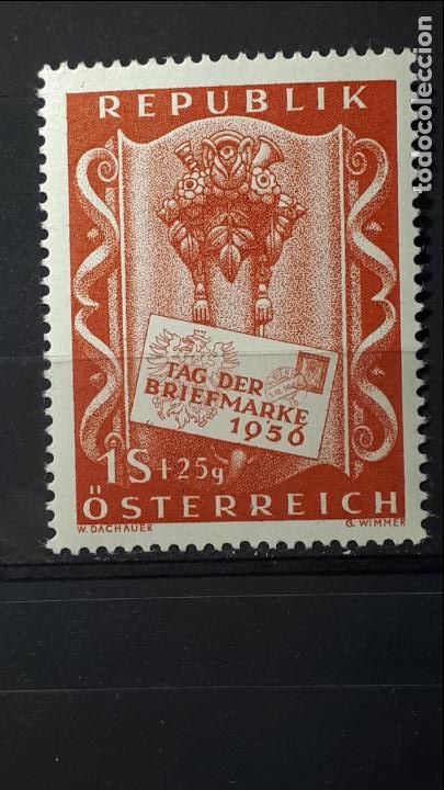 Sellos: AUSTRIA. A&ntilde;o 1956 ** Yvert.- 862 - Foto 1