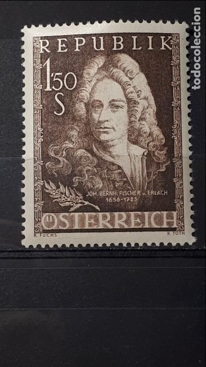 Sellos: AUSTRIA. A&ntilde;o 1956 * Yvert.- 861 - Foto 1