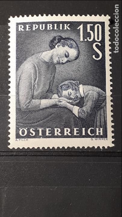 Sellos: AUSTRIA. A&ntilde;o 1958 * Yvert 877 - Foto 1