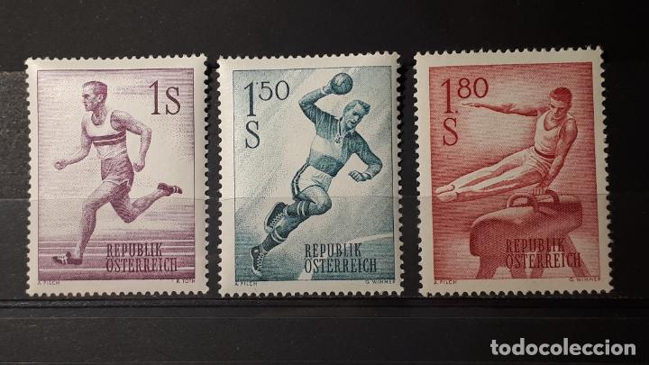 Sellos: AUSTRIA. A&ntilde;o 1959 * * Yvert 910/911A - Foto 1