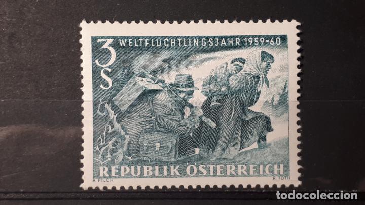 Sellos: AUSTRIA. A&ntilde;o 1960 * * Yvert 915 - Foto 1