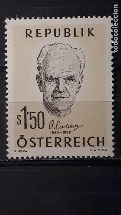 Sellos: AUSTRIA. A&ntilde;o 1960 * * Yvert 918 - Foto 1