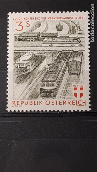 Sellos: AUSTRIA. A&ntilde;o 1961 ** Yvert 926 - Foto 1