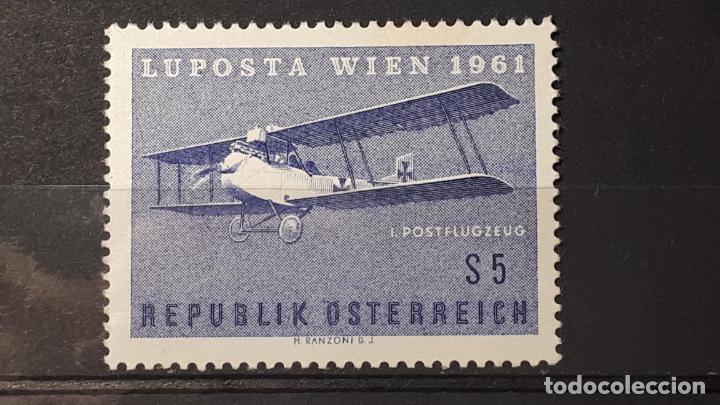 Sellos: AUSTRIA. A&ntilde;o 1961 ** Yvert A&eacute;reo 62 - Foto 1
