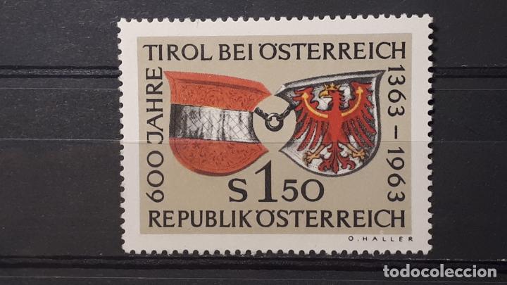Sellos: AUSTRIA. A&ntilde;o 1963 **. Yvert 971 - Foto 1