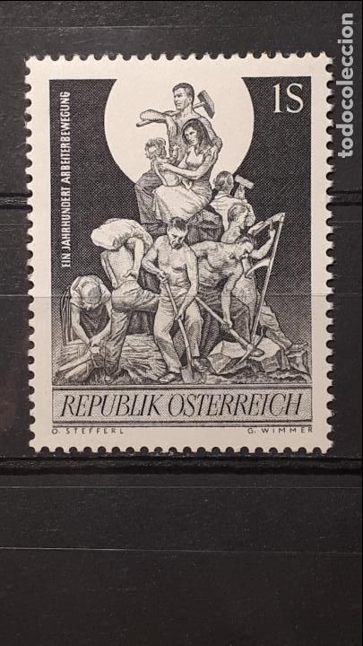 Sellos: AUSTRIA. A&ntilde;o 1964 **. Yvert 1009 - Foto 1