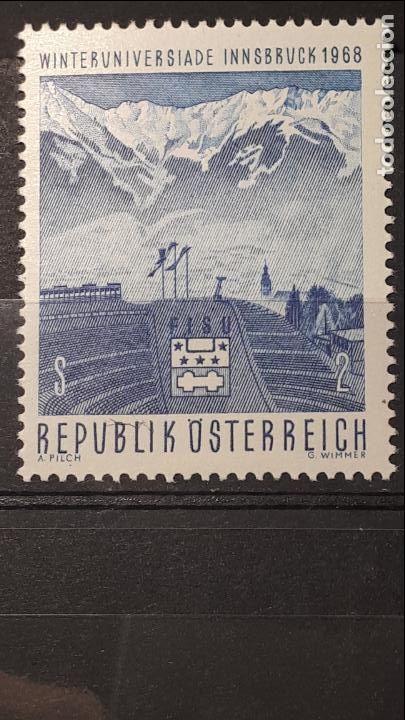 Sellos: AUSTRIA. A&ntilde;o 1968 ** YVERT 1090 - Foto 1