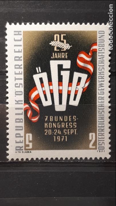 Sellos: AUSTRIA. A&ntilde;o 1971 ** YVERT 1198 - Foto 1