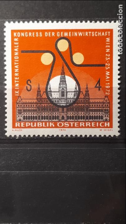 Sellos: AUSTRIA. A&ntilde;o 1972 ** YVERT 1217 - Foto 1