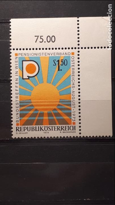 Sellos: AUSTRIA. A&ntilde;o 1975 ** YVERT 1319 - Foto 1