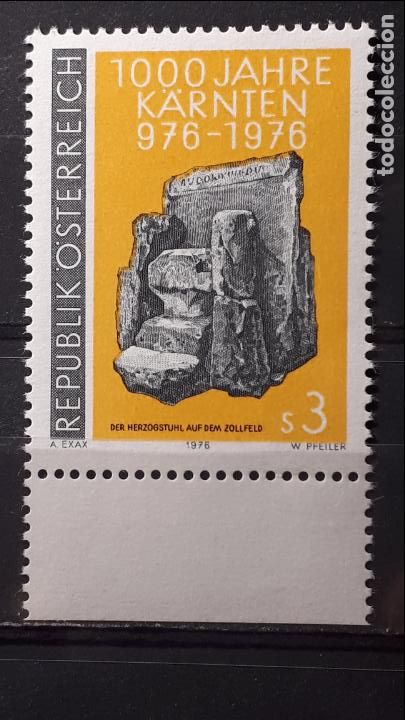 Sellos: AUSTRIA. A&ntilde;o 1976 ** YVERT 1340 - Foto 1