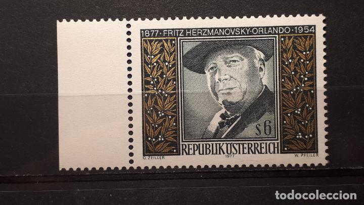 Sellos: AUSTRIA. A&ntilde;o 1977 ** YVERT 1376 - Foto 1