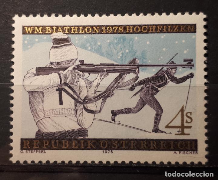 Sellos: AUSTRIA. A&ntilde;o 1978 ** YVERT 1396 - Foto 1