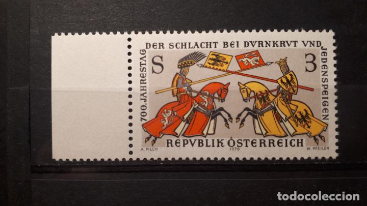 Sellos: AUSTRIA. A&ntilde;o 1978 ** YVERT 1409 - Foto 1