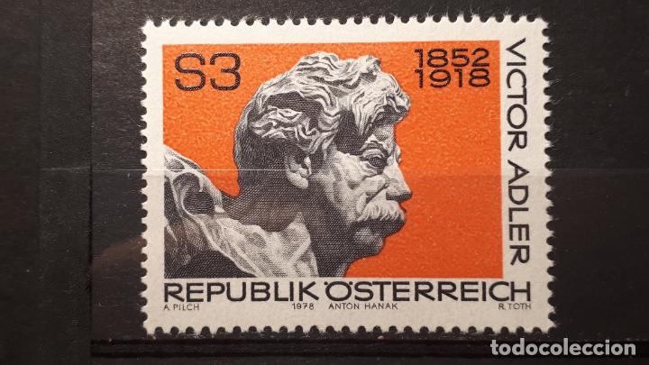Sellos: AUSTRIA. A&ntilde;o 1978 ** YVERT 1418 - Foto 1