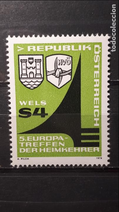 Sellos: AUSTRIA. A&ntilde;o 1979 ** YVERT 1444 - Foto 1