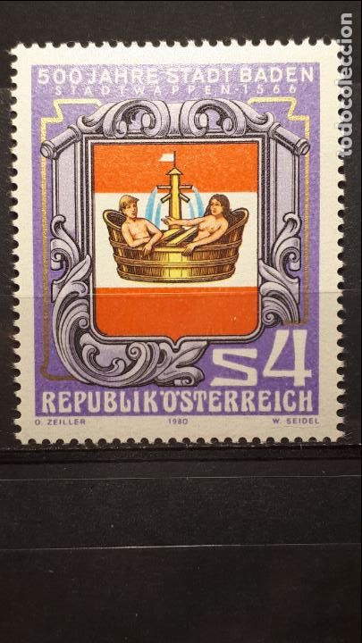 Sellos: AUSTRIA. A&ntilde;o 1980 ** YVERT 1460 - Foto 1