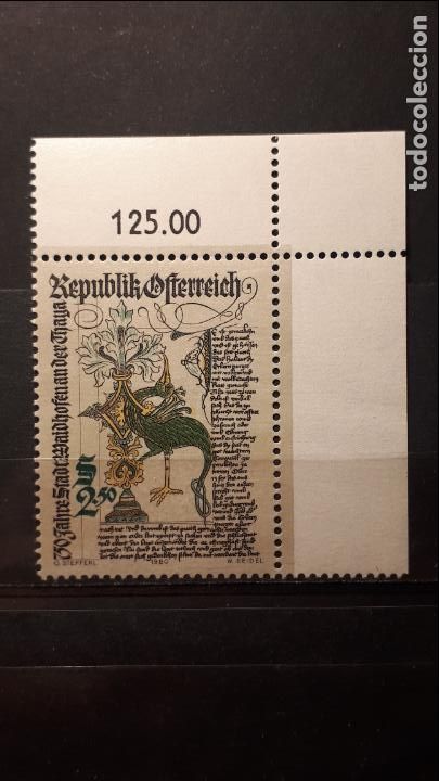 Sellos: AUSTRIA. A&ntilde;o 1980 ** YVERT 1486 - Foto 1