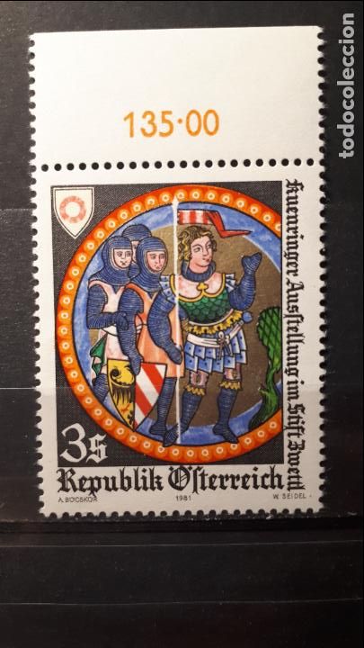 Sellos: AUSTRIA. A&ntilde;o 1981 ** YVERT 1499 - Foto 1