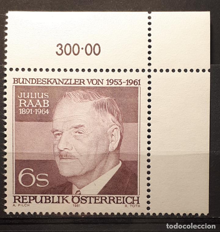 Sellos: AUSTRIA. **. A&Ntilde;O 1981. YVERT 1519 - Foto 1