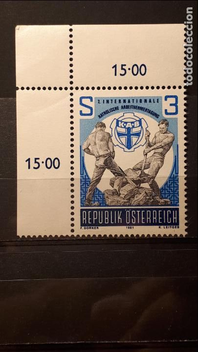 Sellos: AUSTRIA. **. A&Ntilde;O 1981. YVERT 1517 - Foto 1