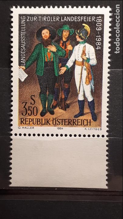 Sellos: AUSTRIA. **. A&Ntilde;O 1984 . YVERT 1606 - Foto 1