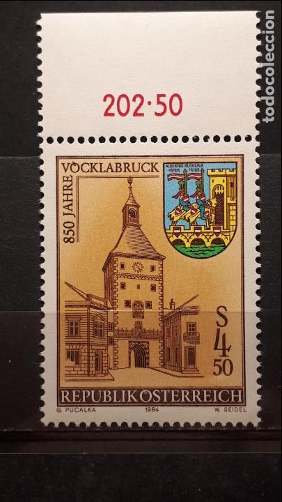 Sellos: AUSTRIA. **. A&Ntilde;O 1984 . YVERT 1608 - Foto 1
