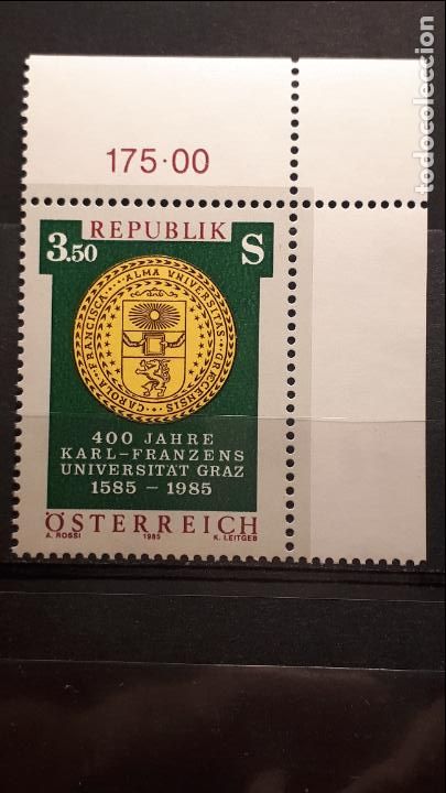 Sellos: AUSTRIA. **. A&Ntilde;O 1985 . YVERT 1628 - Foto 1