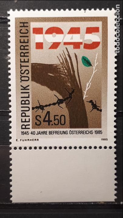 Sellos: AUSTRIA. **. A&Ntilde;O 1985 . YVERT 1639 - Foto 1