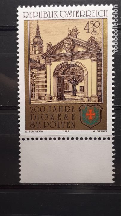 Sellos: AUSTRIA. **. A&Ntilde;O 1985 . YVERT 1643 - Foto 1
