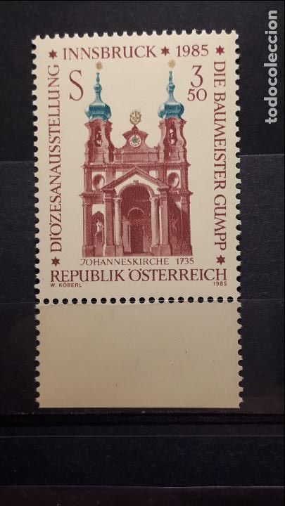Sellos: AUSTRIA. **. A&Ntilde;O 1985 . YVERT 1644 - Foto 1