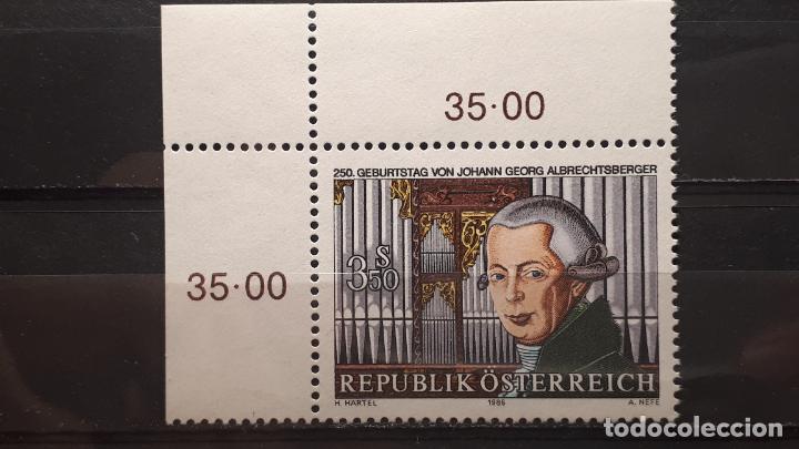 Sellos: AUSTRIA. **. A&Ntilde;O 1986.. YVERT 1668 - Foto 1