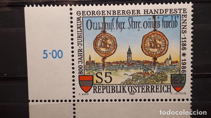 Sellos: AUSTRIA. **. A&Ntilde;O 1986 . YVERT 1684 - Foto 1