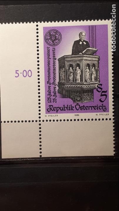 Sellos: AUSTRIA. **. A&Ntilde;O 1986 . YVERT 1693 - Foto 1
