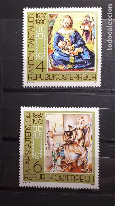 Sellos: AUSTRIA. **. A&Ntilde;O 1987 . YVERT 1703/4 - Foto 1