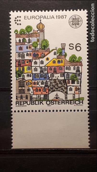 Sellos: AUSTRIA. **. A&Ntilde;O 1987 . YVERT 1705 - Foto 1