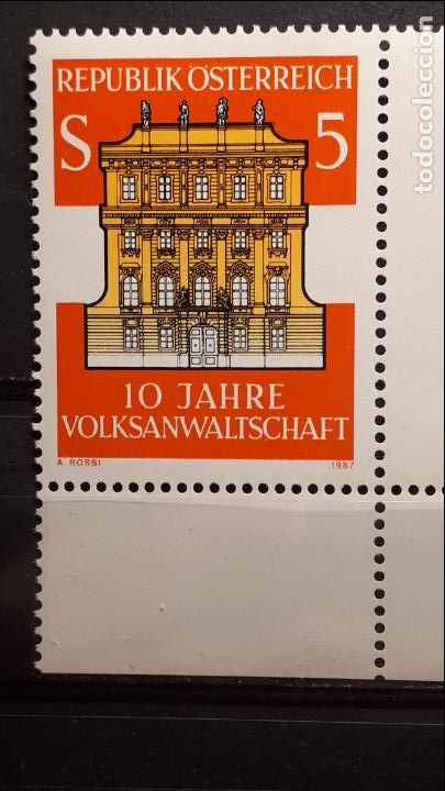 Sellos: AUSTRIA. **. A&Ntilde;O 1987 . YVERT 1720 - Foto 1