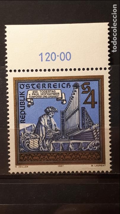 Sellos: AUSTRIA. **. A&Ntilde;O 1987 . YVERT 1728 - Foto 1