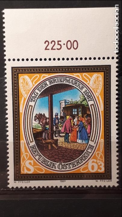 Sellos: AUSTRIA. **. A&Ntilde;O 1987 . YVERT 1736 - Foto 1