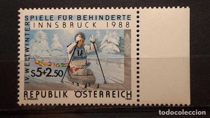 Sellos: AUSTRIA. **. A&Ntilde;O 1988 . YVERT 1739 - Foto 1