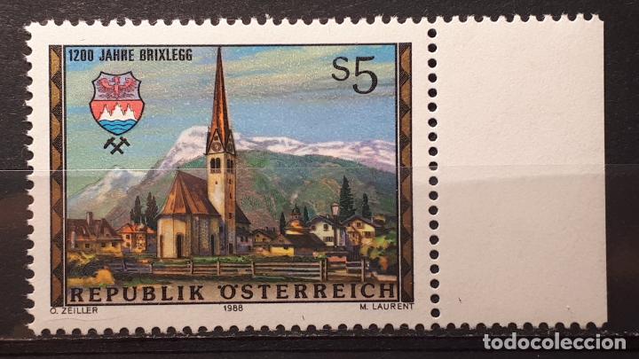 Sellos: AUSTRIA. **. A&Ntilde;O 1988 . YVERT 1758 - Foto 1