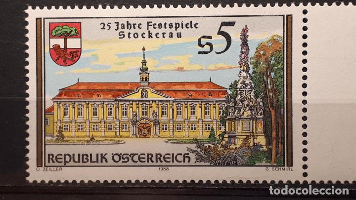 Sellos: AUSTRIA. **. A&Ntilde;O 1988 . YVERT 1757 - Foto 1