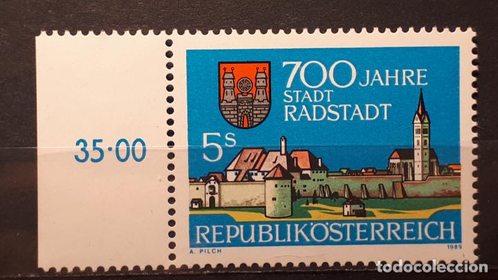 Sellos: AUSTRIA. **. A&Ntilde;O 1989 . YVERT 1785 - Foto 1