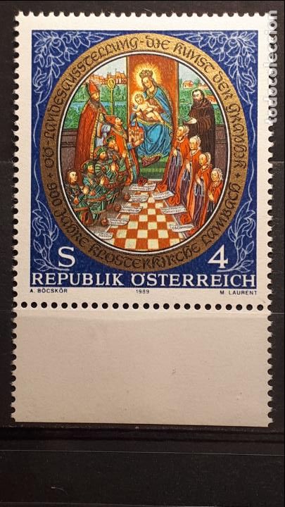 Sellos: AUSTRIA. **. A&Ntilde;O 1989 . YVERT 1787 - Foto 1